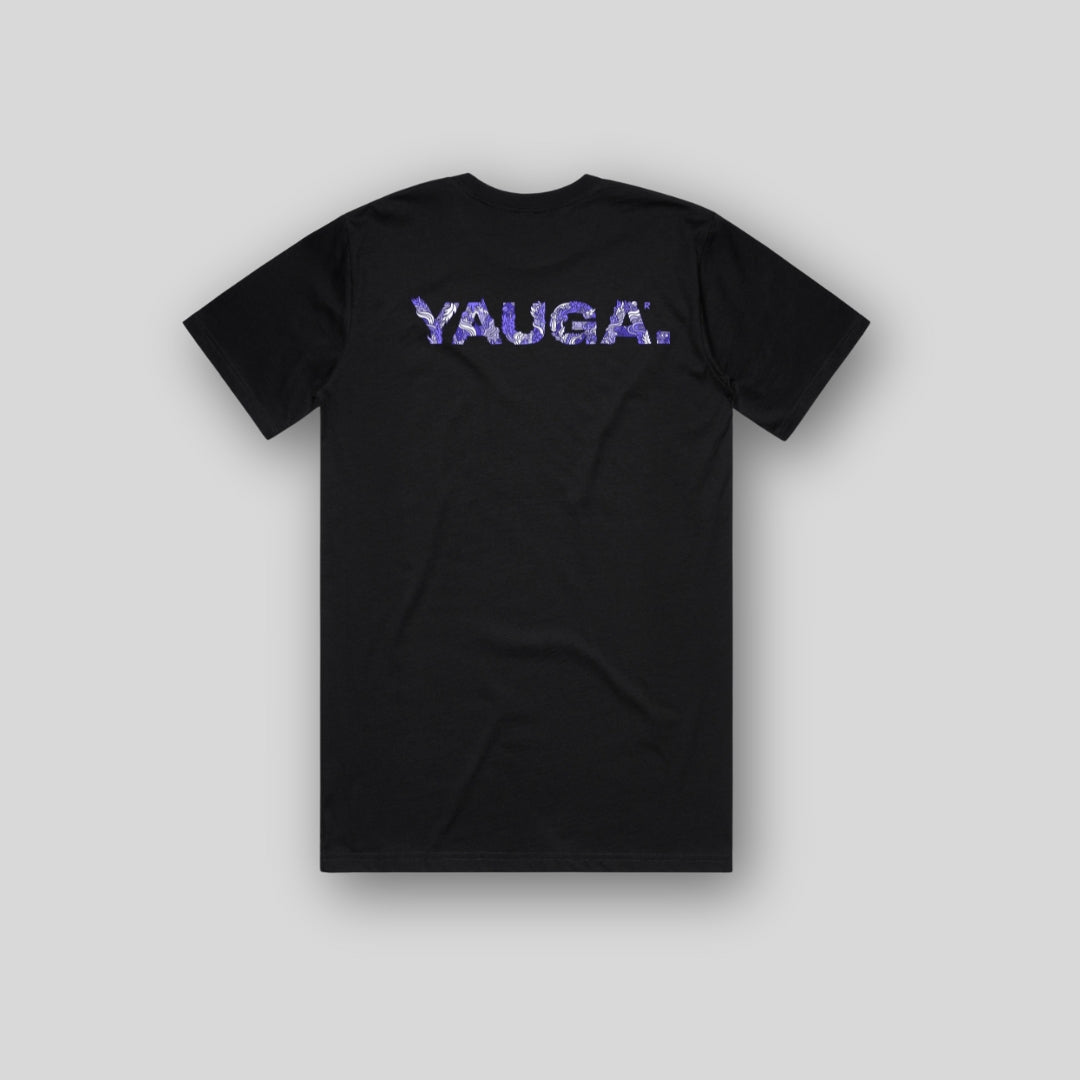 The Yauga Natural Black T-Shirt